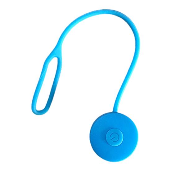LED Glowing Backpack Light with 3 Flash Modes High Visibility Silicone Rope ABS Housing Adjustable