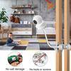 AOZTSUN Baby Monitor Mount, Compatible with Babysense HD S2/V43 Monitor and Other Baby Monitors, 1/4" Screw Hole, 15.7-inch Flexible Clip Clamp Mount,