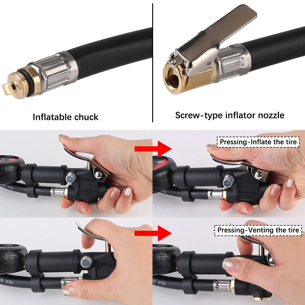 Digital Display Tire Pressure Gauge Auto Accessories High-precision Monitoring Inflation Universal Car Tire ManometroTire Pressure Monitoring Systems