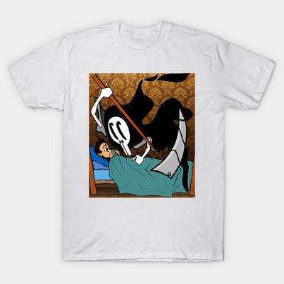 T Shirt Women Sleep Paralysis Ecopop Harajuku Print Kawaii Tshirt Summer Short Sleeve Female T-Shirt Top Tee