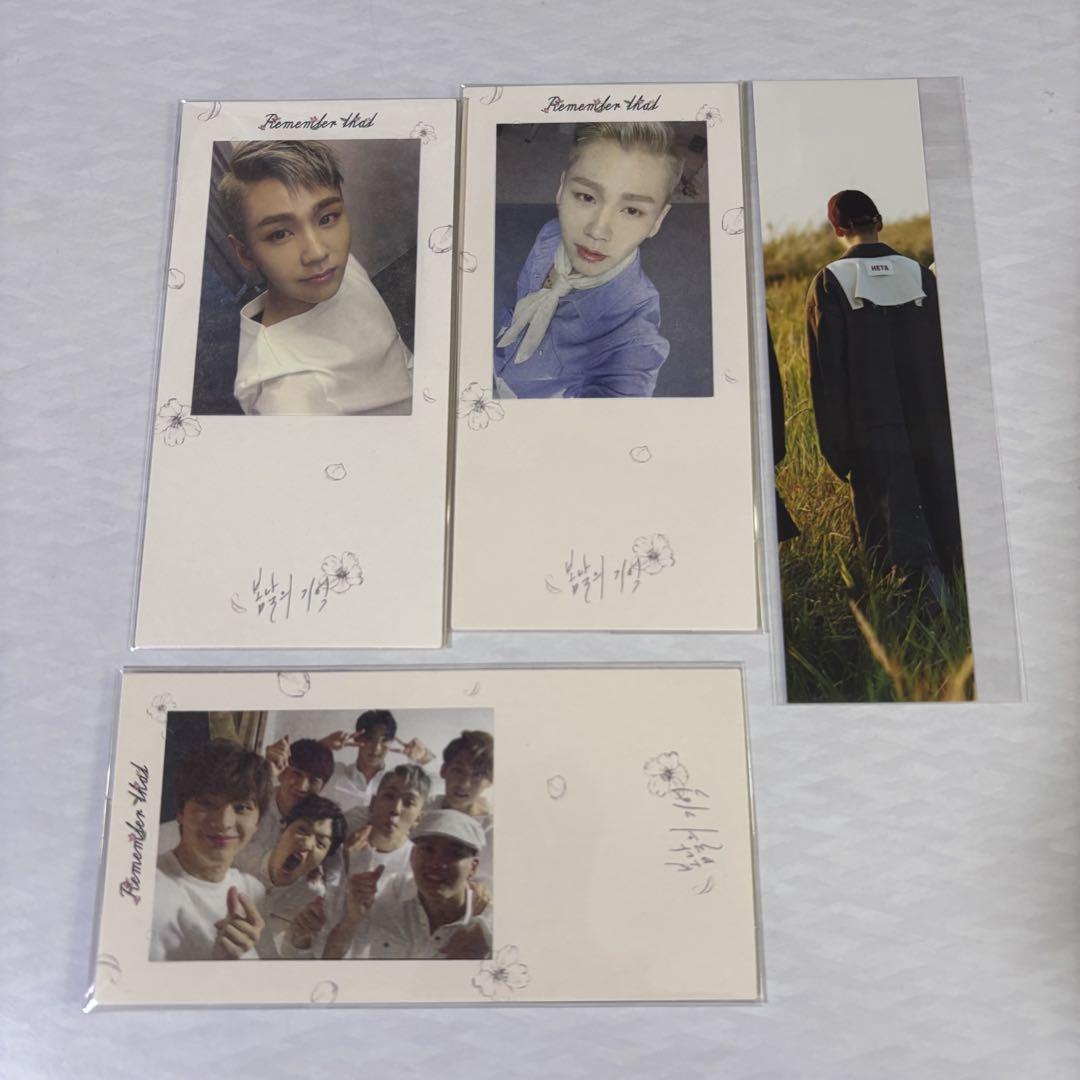 

[USED] Ilhoon Irun Photo Card BTOB Remember that Bookmark