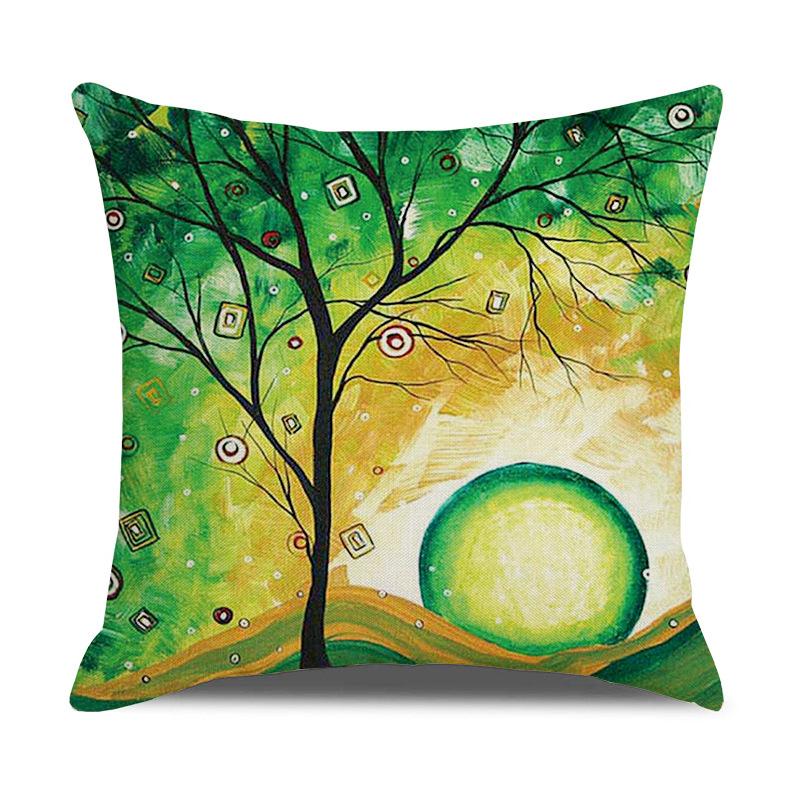 Printed Pillowcases, Linen Pillows, Sofa Pillows, Home Decoration Pillows