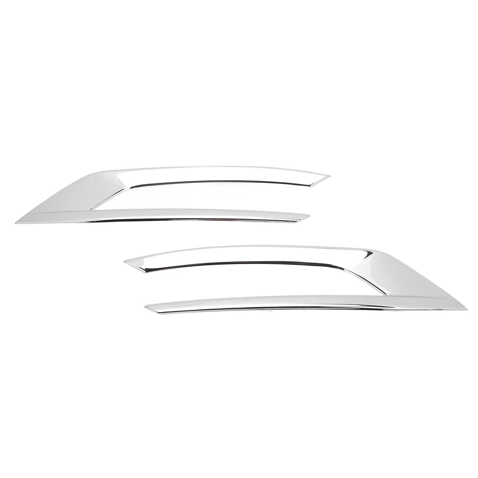 

2 шт. Накладки передних противотуманных фар серебристые декоративные не выцветающие внешние заменяемые для XC60 20182021