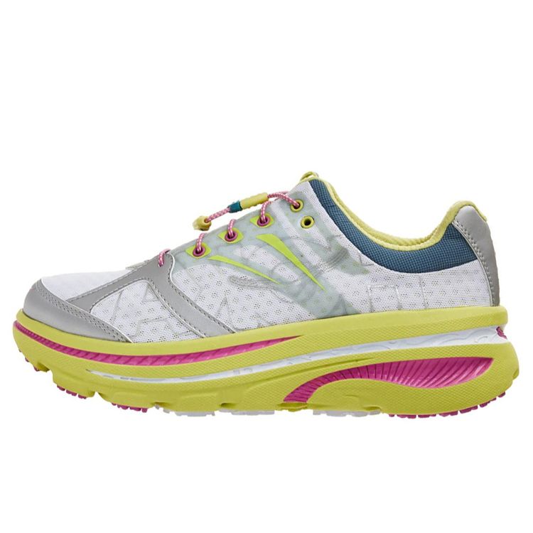 HOKA ONE ONE Breathable Non-Slip Lightweight Low-Top Sports Shoes Women Sneakers Yellow Pink 1107790-LSSP