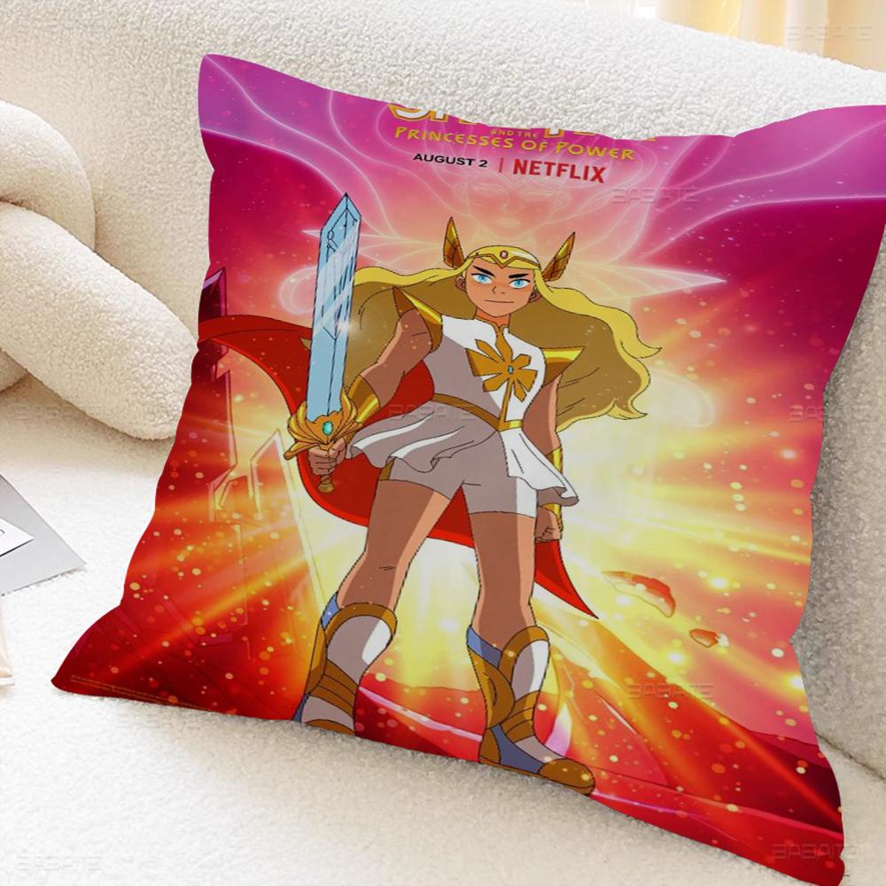 She Ra And The Princesses Of Power Anime Personalized Pillow Cover Kids Bedroom Wild Party Decor Pillowcase Kid Birthday Gift