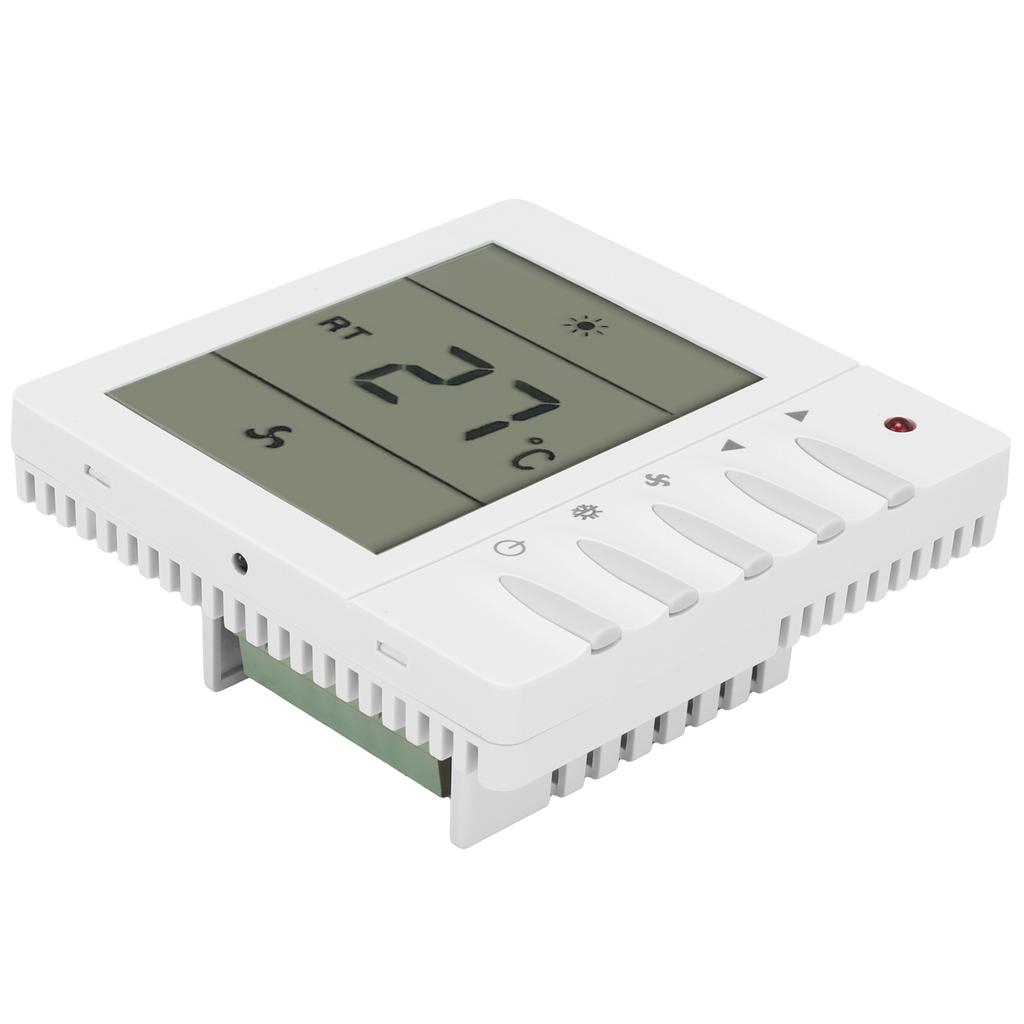AC220V Central Air Conditioning Fan LCD Thermostat Air Conditioning Temperature Controller