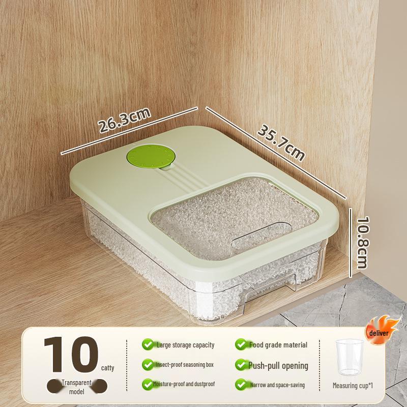 Reislagerbehälter mit großem Fassungsvermögen, insektenabweisend und feuchtigkeitsdicht