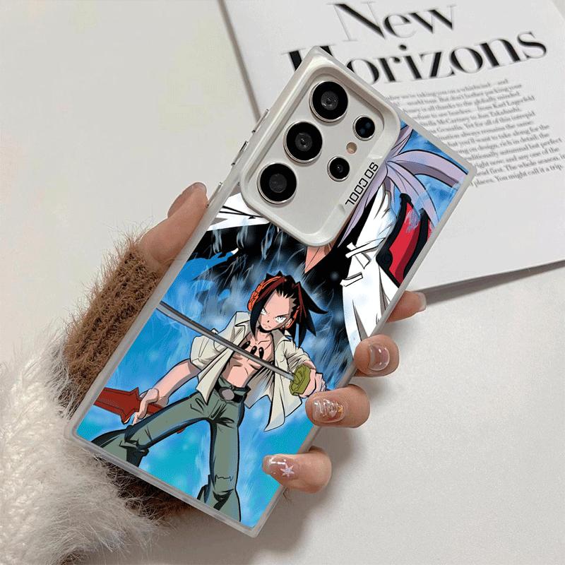 Anime Shaman King Soft Phone Case for Samsung Galaxy S24 S25 FE S26 Edge S23 Ultra S22 Plus S21 + Shockproof Cover Back Shell