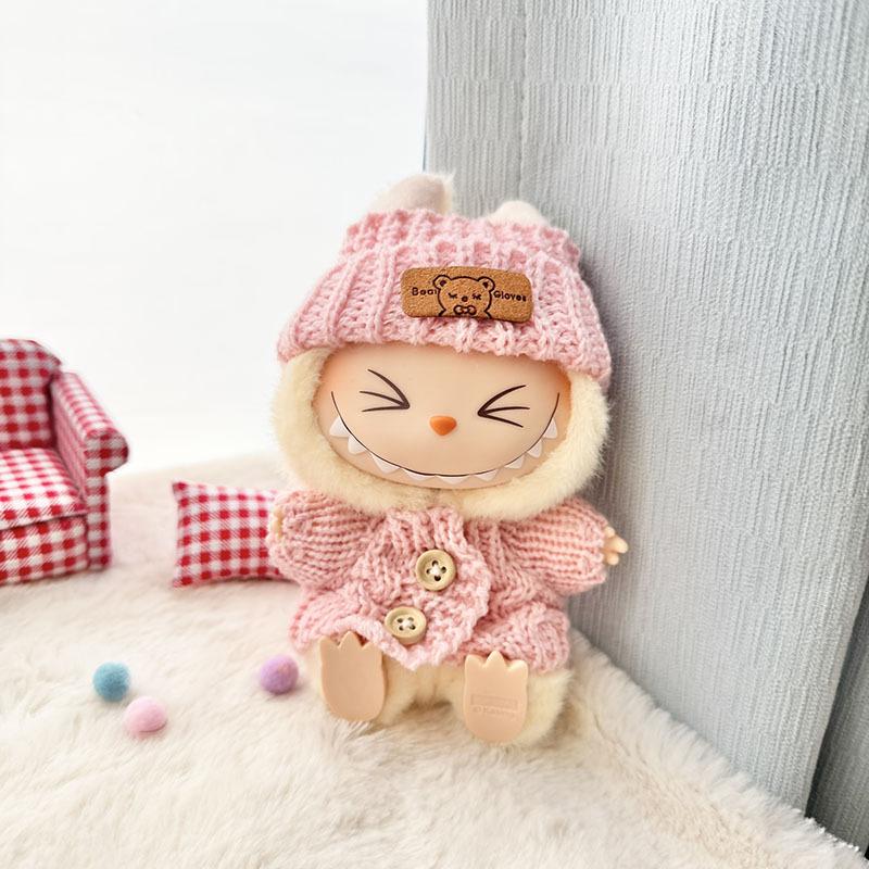 [Nur Kleidung] Schlüsselanhänger der ersten und zweiten Generation, Kleideranhänger, Etikett für sitzenden Partybären, Schal, Hut.