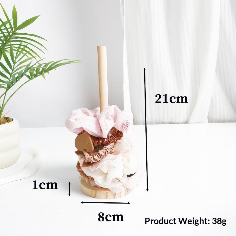 Hair Scrunchies Hairpin Organizer Cute Girl Jewelry Holder Head Rope Headband Display Rack Children'S Hair Accessories Storage