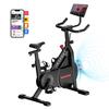 Vélo d'appartement magnétique JASPORT C3 avec écran LED et application, capacité de 120 kg