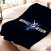 Flannel Warm Winter Blankets Michael Jackson Microfiber Bedding Knee Bed Fleece Custom Nap Decorative Sofa Fluffy Soft Blankets