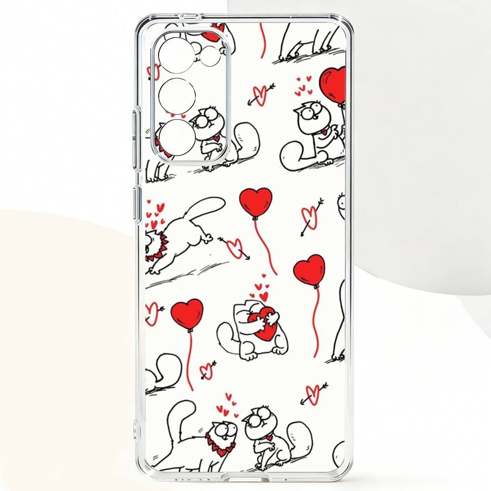S-Simons-S And C-Cats Phone Case For Samsung Galaxy A91,80,73,72 ,71,53,52,32 ,31,22,21s,20,Transparent Case