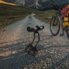 Fahrrad-Gepäckträger mit Nylon-Plattform Stabiles Heckgepäck Verstellbarer Träger