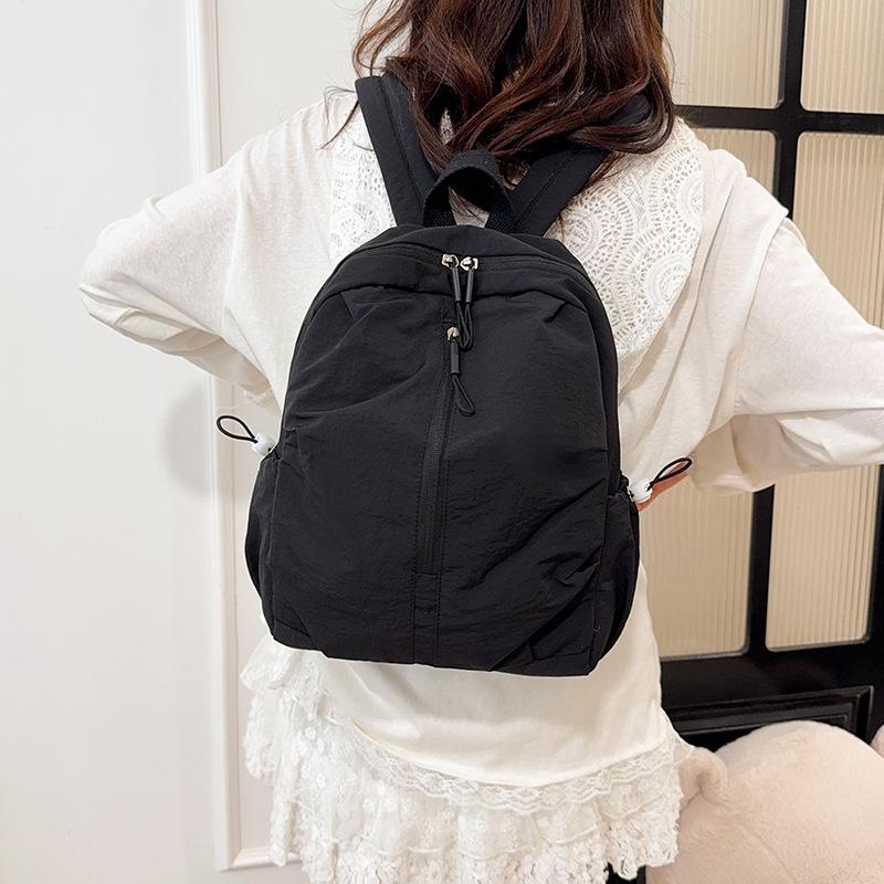 Korean Style Light Small Backpack for Women - 2026 New Junior High School & Travel
