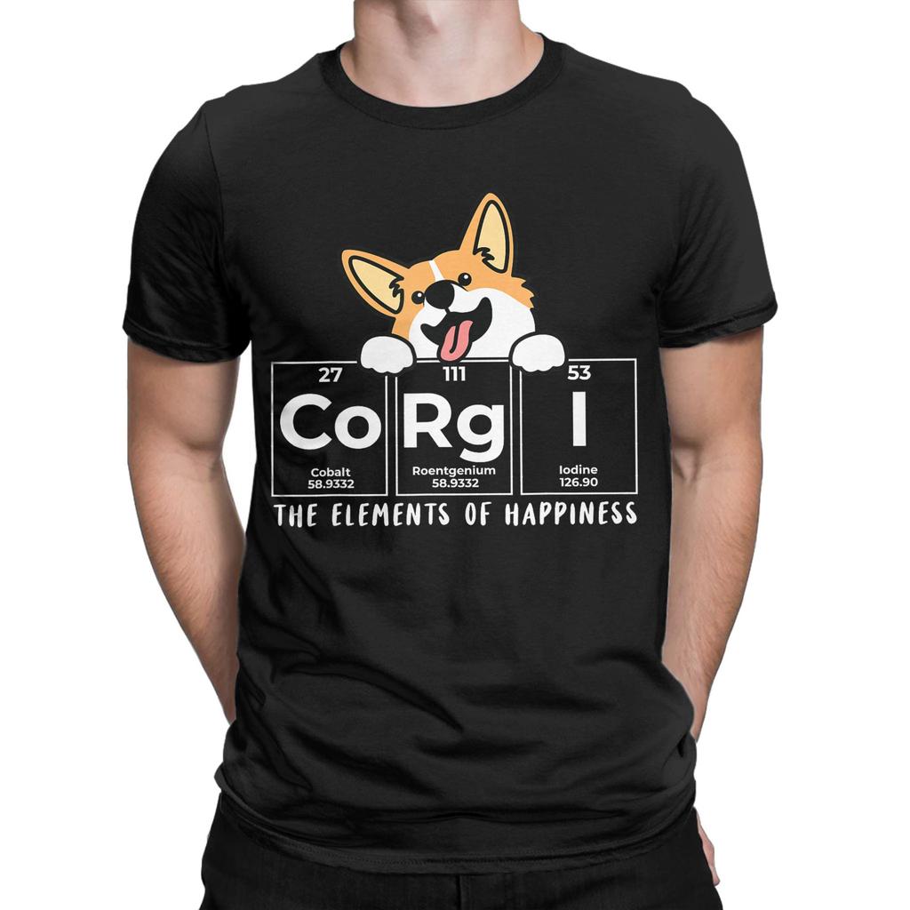 Corgi Mom Dog Flower Love T Shirts Unisex Unisex Pure Cotton Funny Tshirt Crewneck Tee Shirt Short Sleeve Clothes Graphic Printed