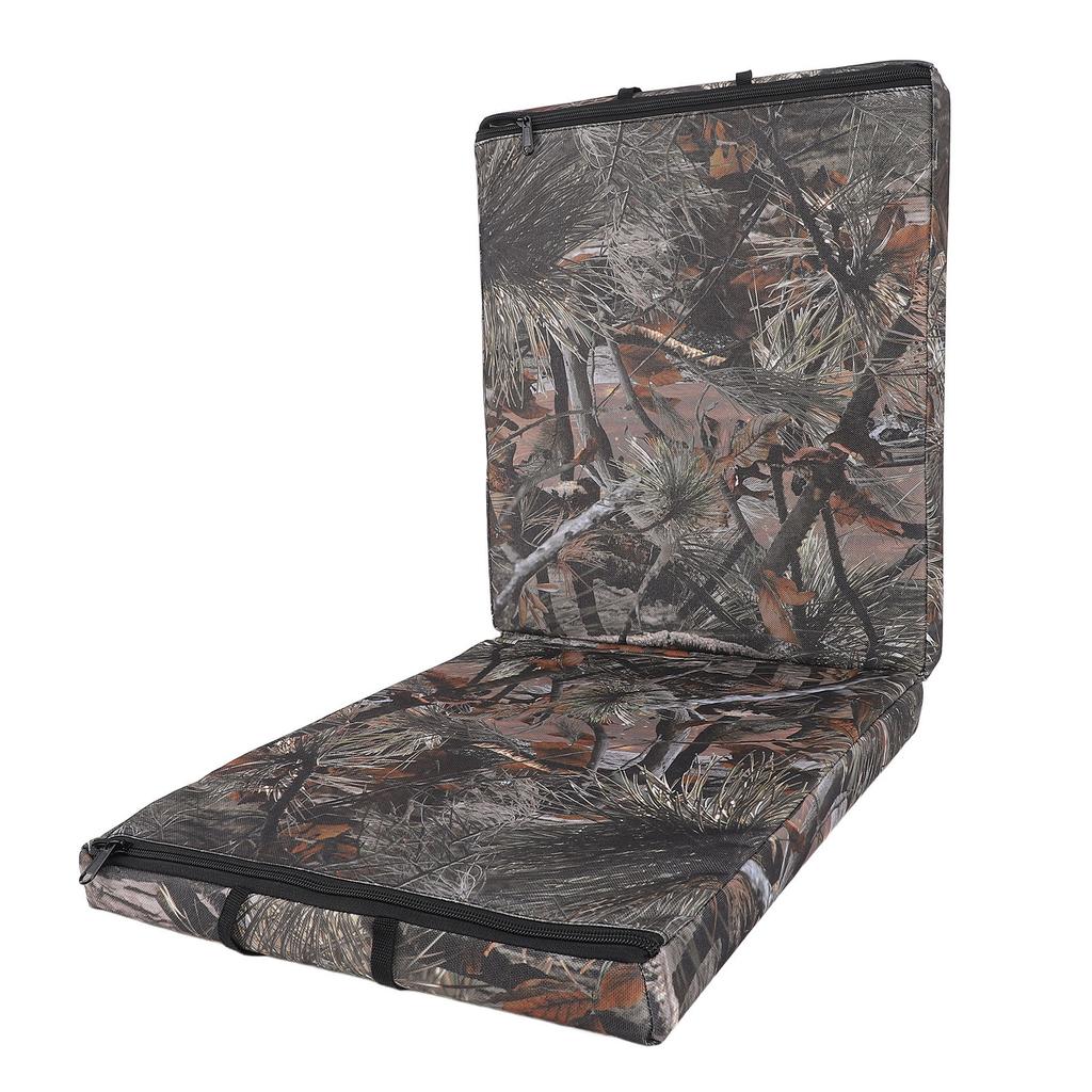 Foldable Tree Stand Cushion Water Proof Seat Pad for Autumn Winter Outdoor Camping Hiking Pine Camouflage