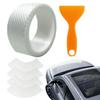300cm Automotive Sunroof Sealing Strip Self-adhesive Waterproof Windproof Window Tape Sunroof Leak Proof Traceless Sealing Strip