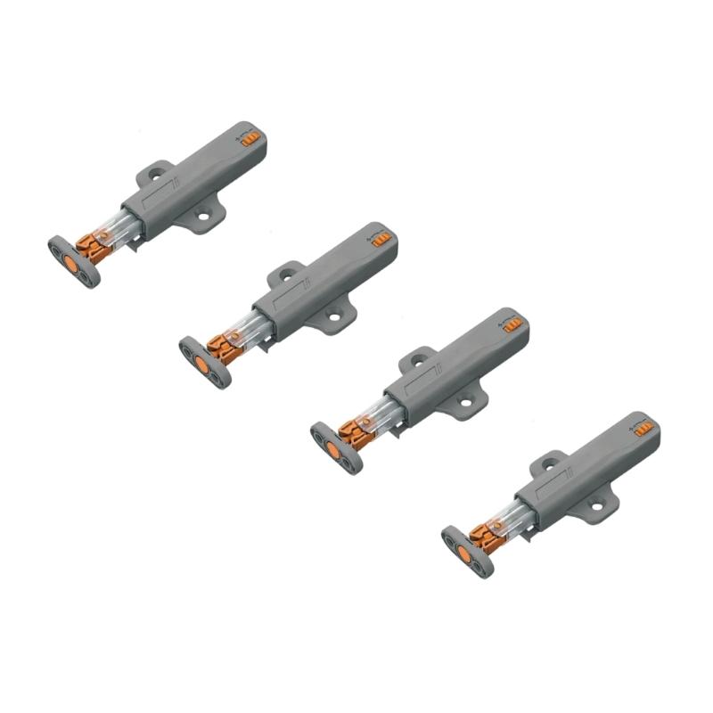 Бесшумный доводчик для дверцы шкафа Тяжелый тип Петля Безопасный для детей доводчик дверцы шкафа Для дома Гардероба Ванной Комнаты Шкафа 1