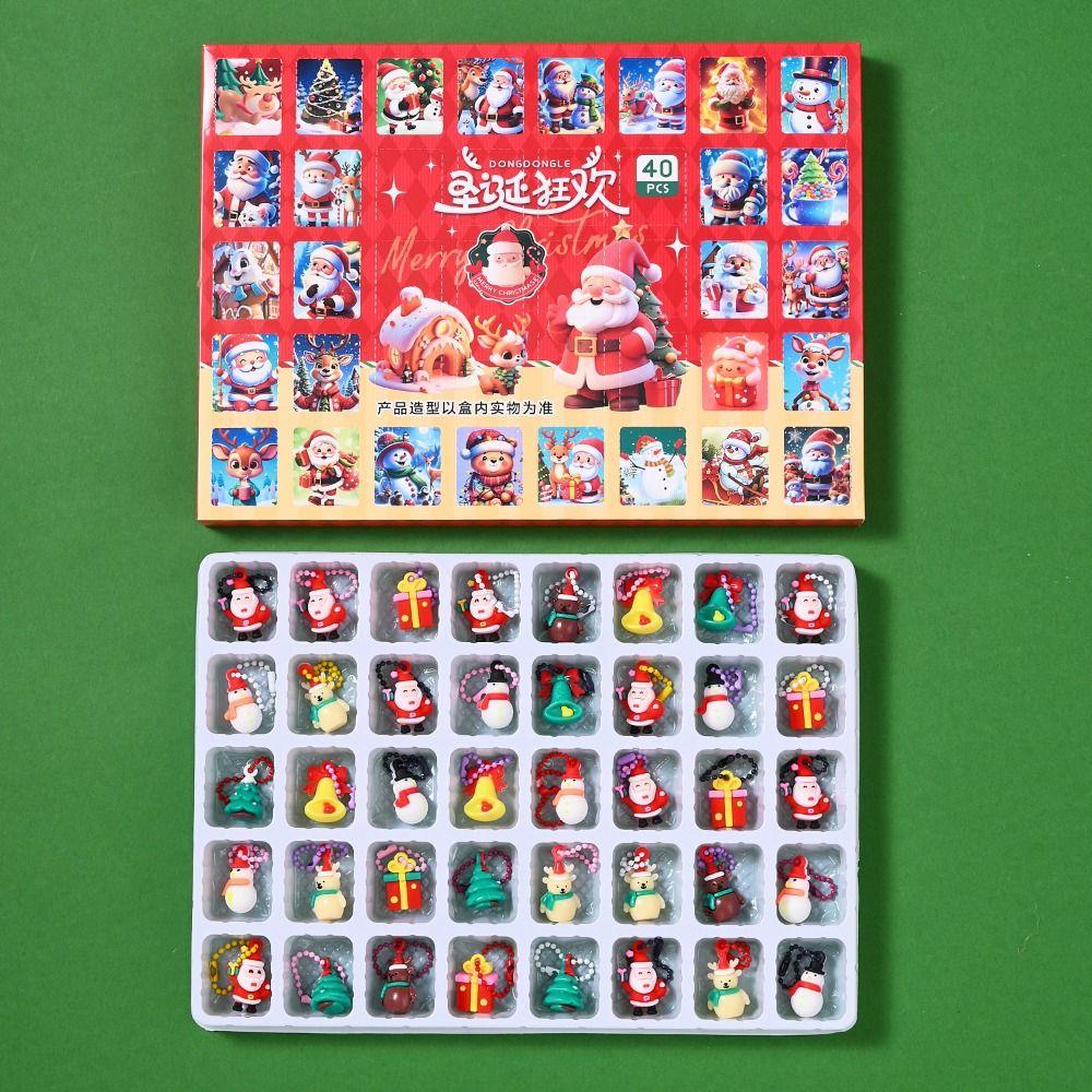 Santa Claus Christmas Dolls Cartoon Pendant Christmas Tree Cartoon Mini Model Toy  Small Gifts