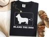Pembroke Welsh Corgi Farting T-Shirt, Blame the Dog Tee