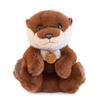 Toy Plush Otter Animal Simulation Sitting Posture Filling Doll Gift Children