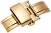 [Bambi] Buckle for Watch Strap, Double-folding, Butterfly Clasp, for Leather Buckle, Gold, 16mm, ZG010N ZG010N