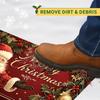 Door Carpet Christmas Festival Santa Claus Merry Christmas Outdoor Mat Decorations Home 2026 Navidad Xmas Ornament New Year 2025