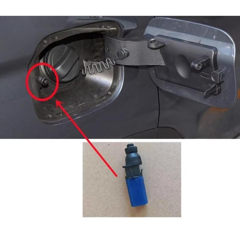 Fuel Tank Cap Port Cover Plate Auxiliary Spring Pressing Switch 1pc for Geely Okavango L Brand New