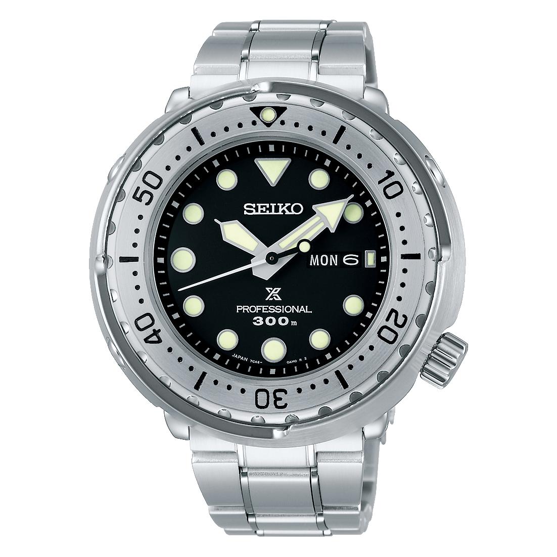 Мужские часы Seiko Prospex Marine Master 300M Profession Diver S23633J1 чёрный