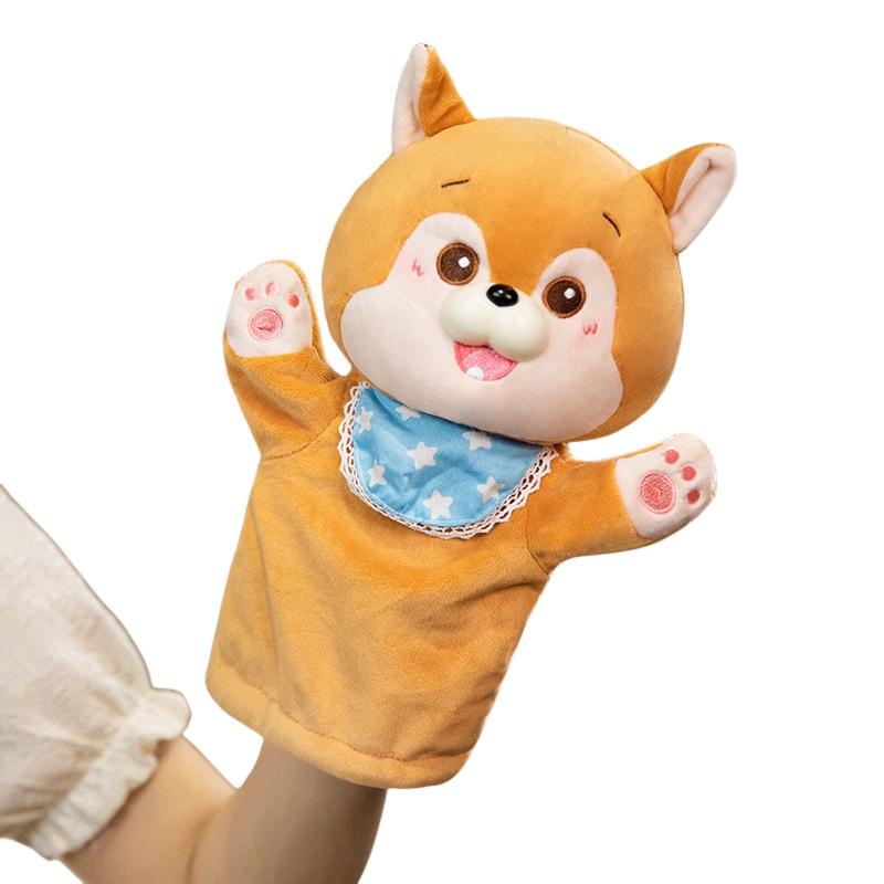 Cute Animal Finger Puppets For Kindergarten Performances Interactive Plush Toys For Parent-child Bonding