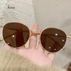 Round Shape Sunglasses Women Vintage Retro Style Alloy Matal Sunglasses Man Korean New Fashion Sun Glasses Women