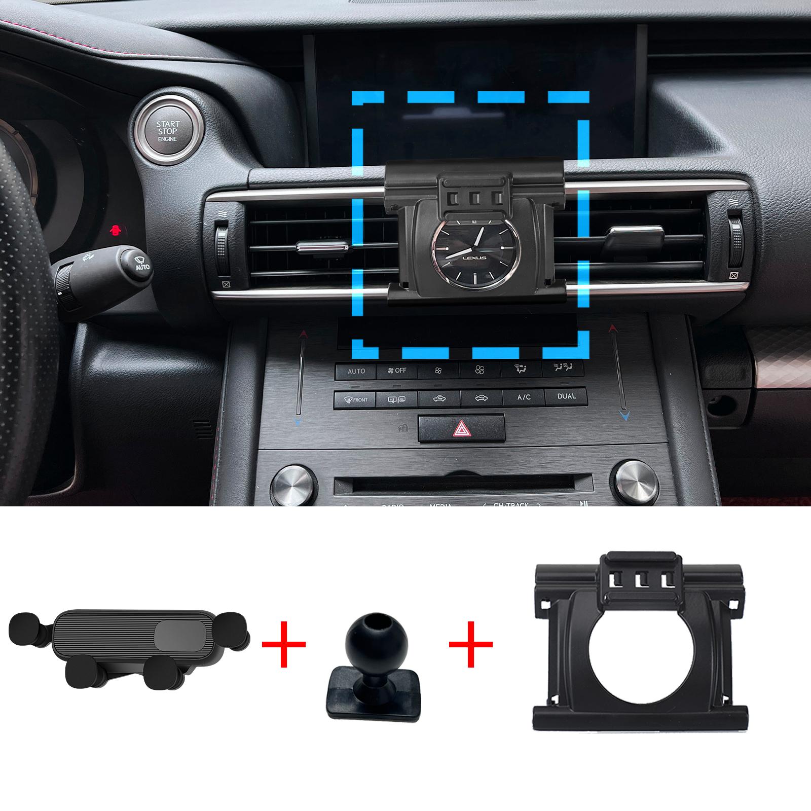 

for Lexus IS250 300 350 200T 2013 2014 2015 2016 2017 2018 2019 GPS Bracket Navigation Stand Auto Car Mobile Phone Holder