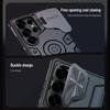 For Samsung Galaxy S25 Ultra Case NILLKIN CamShield Armor Prop Flip Lens Bracket Case with Kickstand for Samsung S25 Ultra Cover
