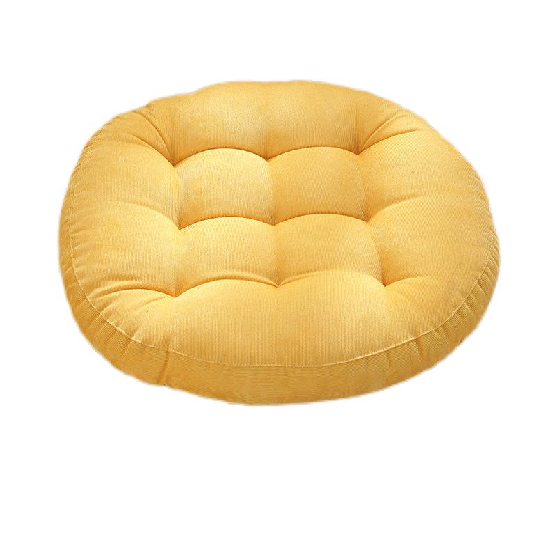 Large Floor Pillows Cushions Round Chair Cushion Indoor Seat Pad Tatami Mat for Sitting Meditation Yoga Living Room Sofa Balcony