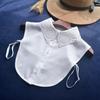 Perfect Match Women'S Lapel Half Shirt Fake Collar New Hollow Floral Removable Lapel Neckwear Shirt Detachable Collar Neck False Collars