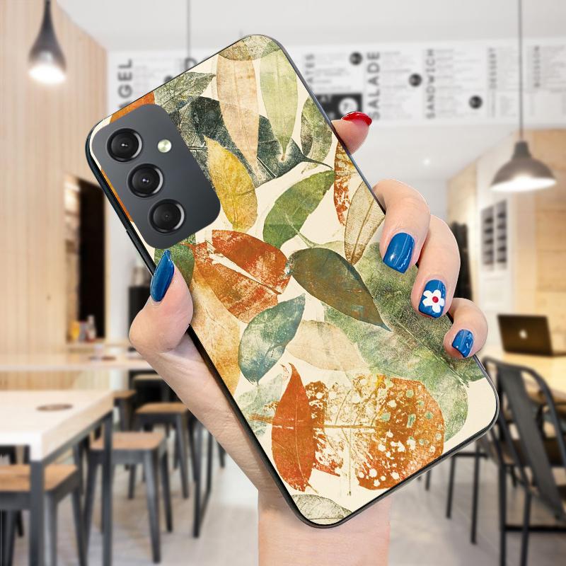 Painted Pattern Phone Case Shockproof Soft Silicone TPU Protective Phone Casing for Samsung Cover