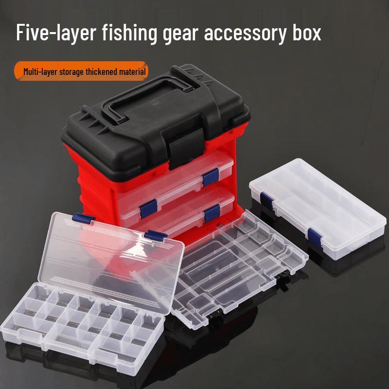 Wangfeng Five-Layer Fishing Tackle Box