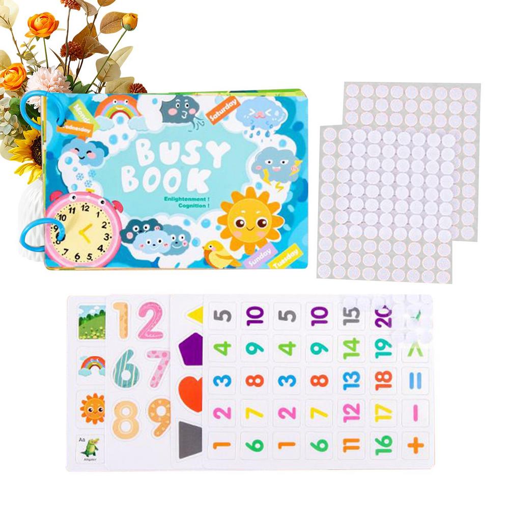 Toddler Travel Toys Interactive Early Educational Tool Toddler Learning Educational Toys For Kid Boys Girls Children Birthday