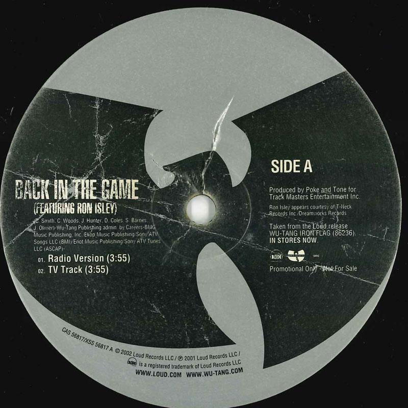 

12inch Record WU-TANG CLAN - Back In The Game CAS56817 Loud Records 2002 US Rap & Hip-Hop/R&B Used