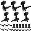 6Pcs Metal Guitar Tunings Pegs Machine Head String Tuners Tunings Key Replacement Acoustics Guitar Tuner Enduring