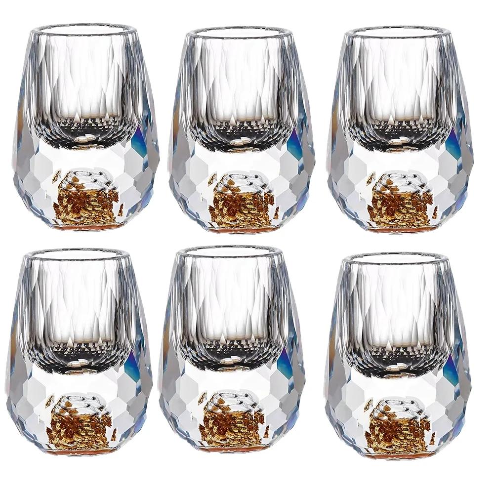 15ML Crystal Wine Glass Set, Luxurious and Cute Wine Glass BPA Free Very Suitable for Decoration Collection and Celebration