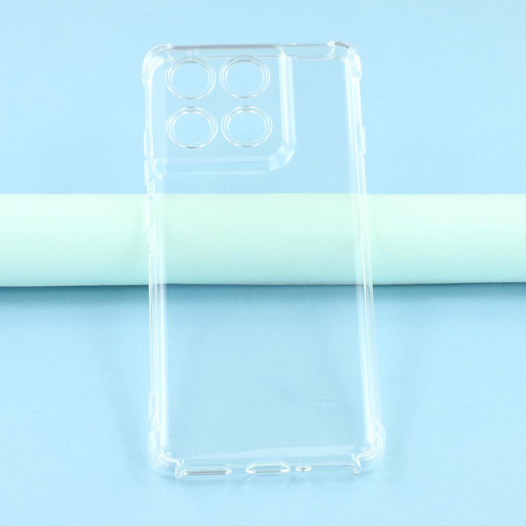 For Motorola Edge 60 Pro 5G Phone Case Reinforced Four Corner Anti-Drop Clear TPU Cover