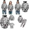 Ahegao Anime Face Hoodie And Pants Creative 3d Printed Jogger Suit For Men And Women