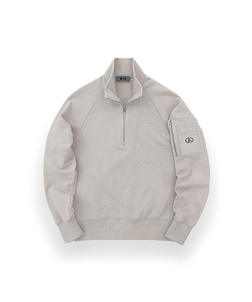 R-4 R-0013 Combat Half Zip-Up(Beige)
