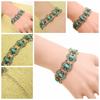 Sexy Boheemse Mode Vrouwen Zilveren Turquoise Bangle Armband Polsband Sieraden