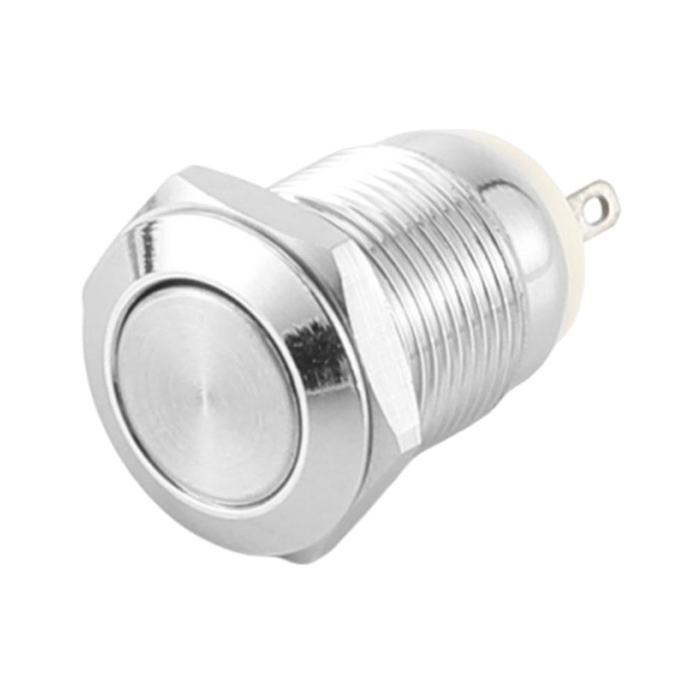 12mm Metal Button Switch Flame Retardant Momentary Switch Practical Latching Switch  Industrial Use