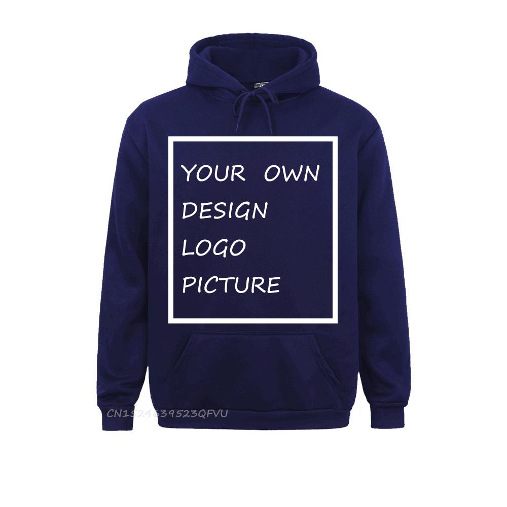 Diy YOUR OWN DESIGN Hoodie Men Women Long Sleeve Pullover Hoodie Camisa LOGO DIY02 Hoodies