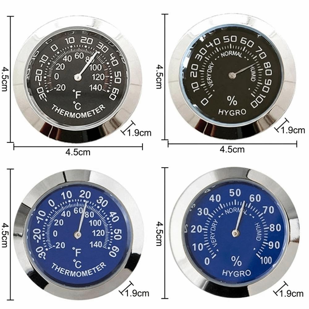 Digitalanzeige Digitales Thermometer Mini-Größe Auto-Lüftungsschlitz-Thermometer Lüftungsschlitz-Montage