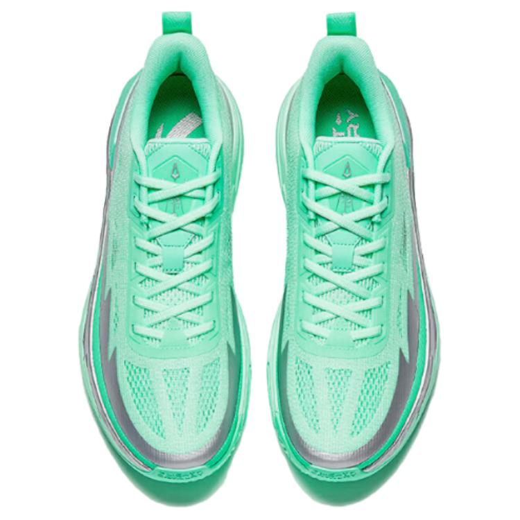 Anta Light Cavalry 10 Lightweight Mesh Breathable Outdoor Basketball Shoes Men sneaker Fluorescent-Light-Green 112621603-4